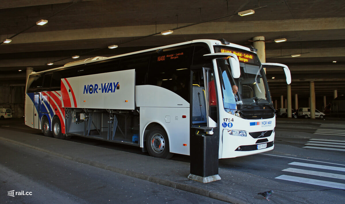 Kystbussen bus in Stvanger