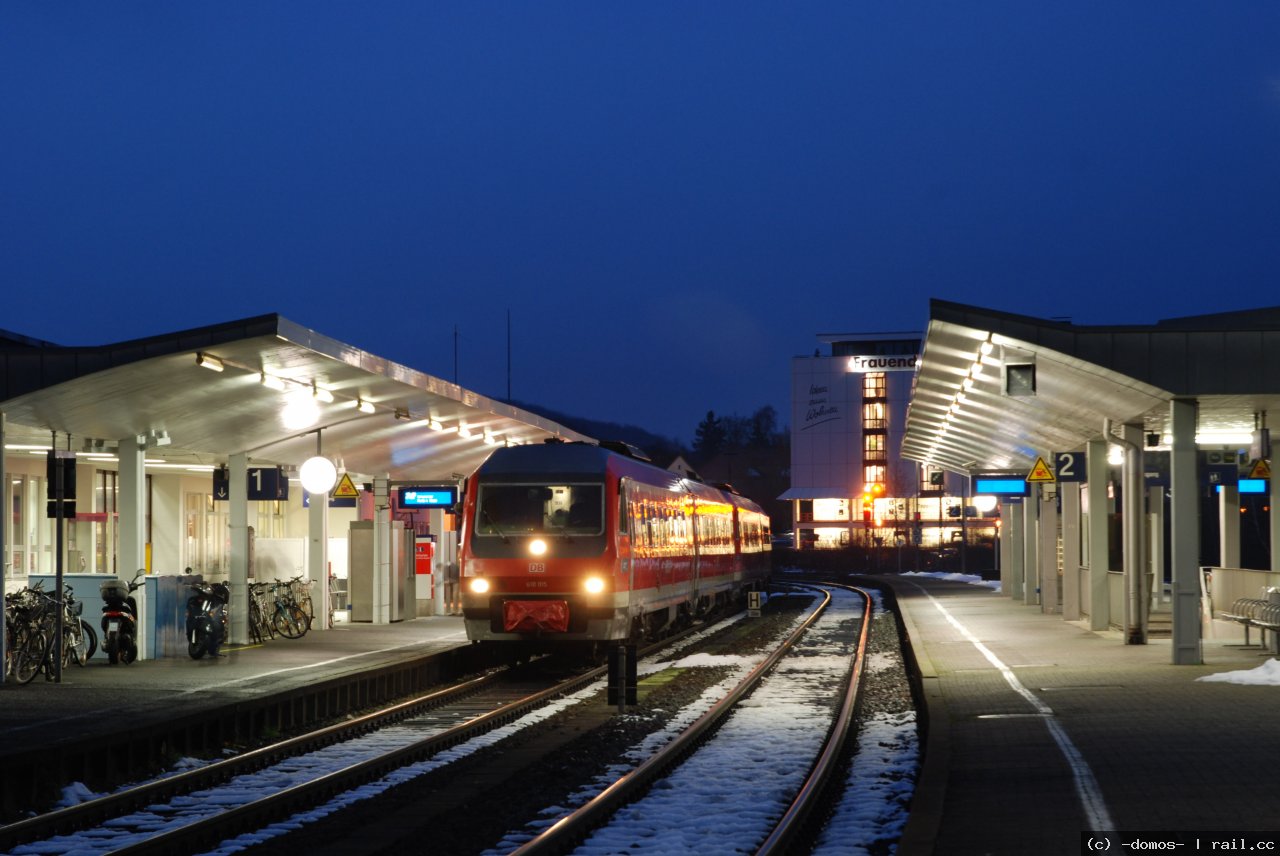 Amberg Railway Station railcc
