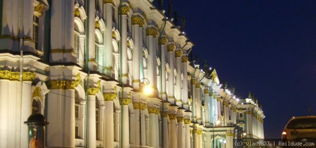 Зимний дворец ночью / The Winter palace in the night