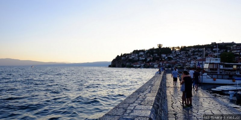 Promenade at Lake Ohrid