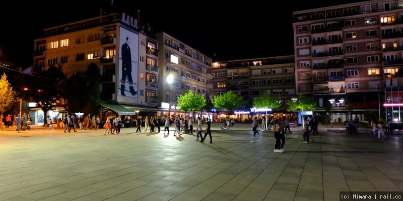 Main city place Prishtina