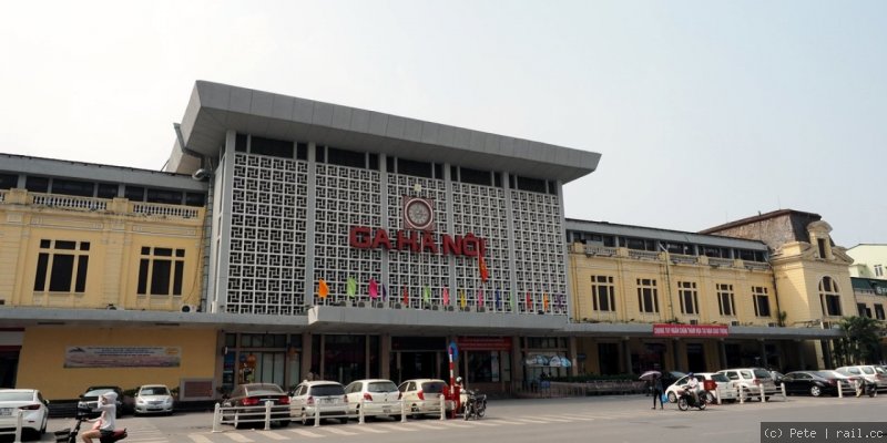 Hanoi railway station main building
