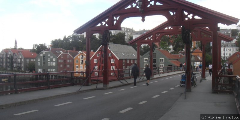 alte Brücke Trondheim