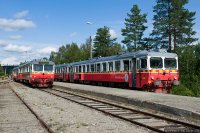 Inlandsbanan (INBA) train