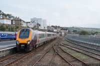 CrossCountry (CC) train - Voyager arrives at Penzance