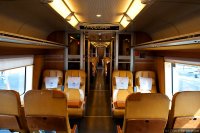 Regiontog (RT) train - BM73 interior: NSB Komfort seats