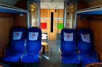 Regiontog (RT) train - BM73 interior: NSB Familie area