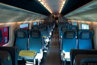 Allegro (AE) train - 2nd class seats