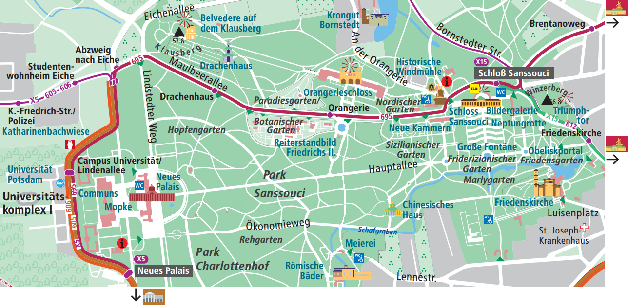 Sanssouci Map