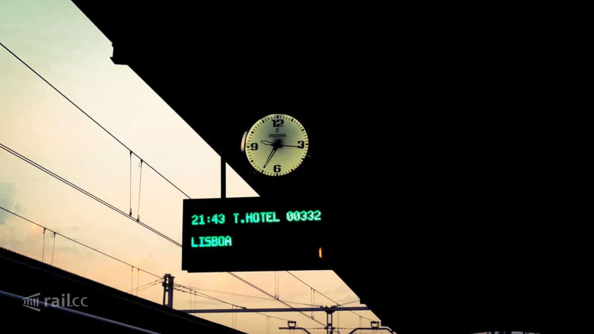 Trenhotel night train from Madrid to Lisbon