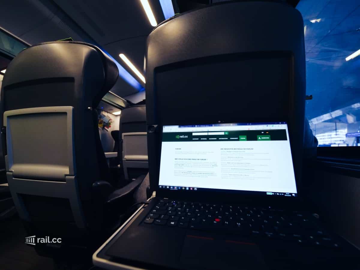 Free Wifi Internet in the Railjet