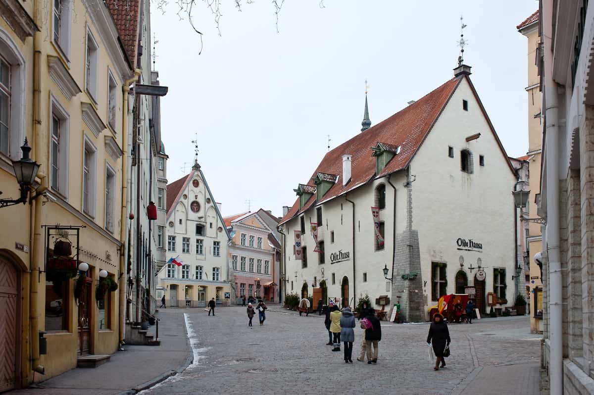 In der Altstadt von Tallinn.