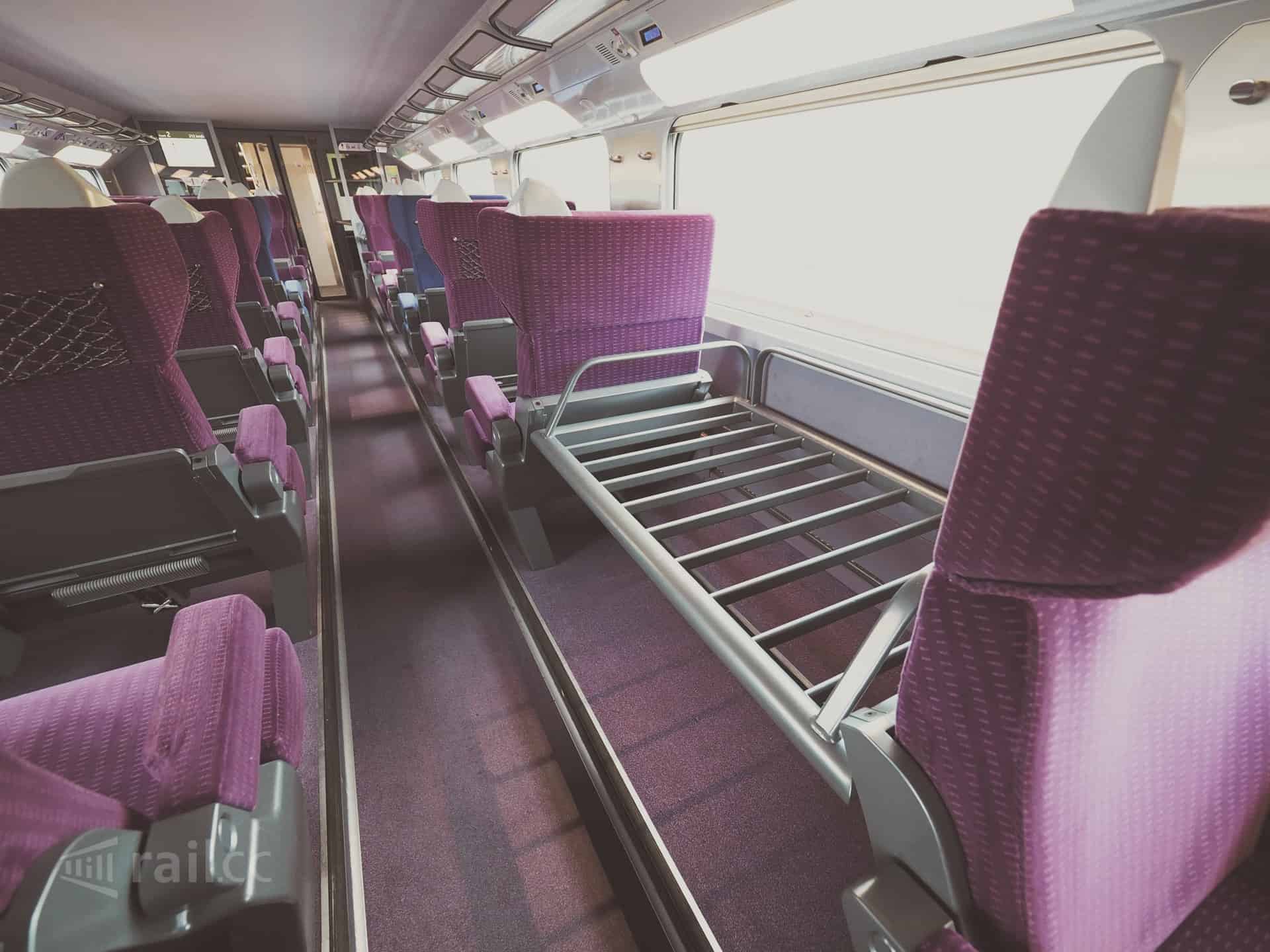 Paris nach Frankfurt per Zug - Bewertung TGV Hochgeschwindigkeitszug